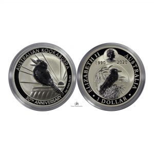 Australia, 2020 Silver 1 oz, Kookaburra, BU