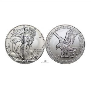USA, 2022 American Eagle, Silver 1oz 0.999, 1 Dollar, BU
