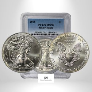 USA, 2015 American Eagle, Silver 0.999, PCGS MS70