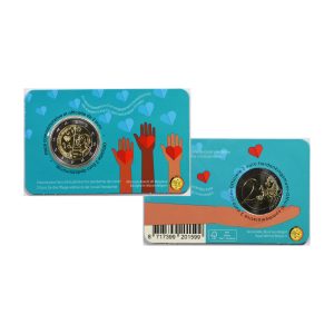 Belgium, 2022 2 Euro, Healthcare Workers, BU in Coincard